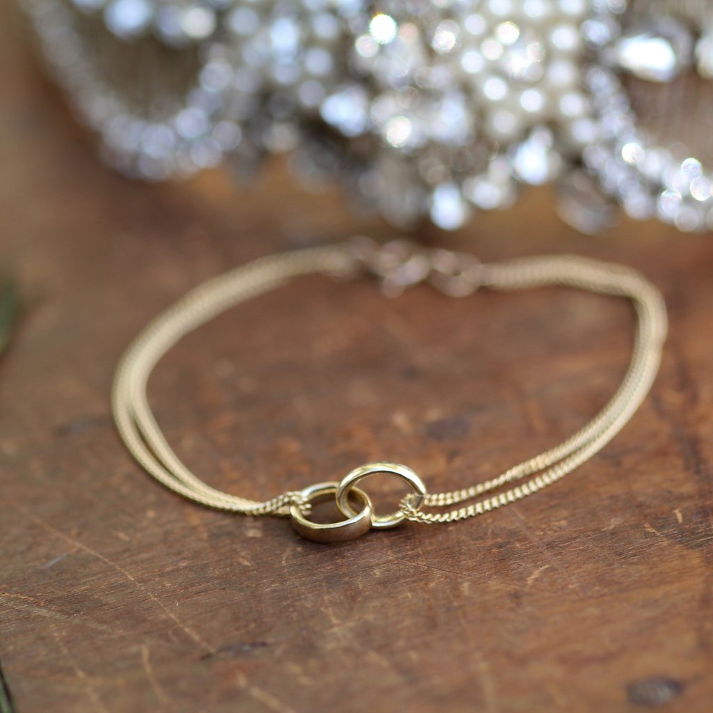 DARCY Gold Eternity Bracelet