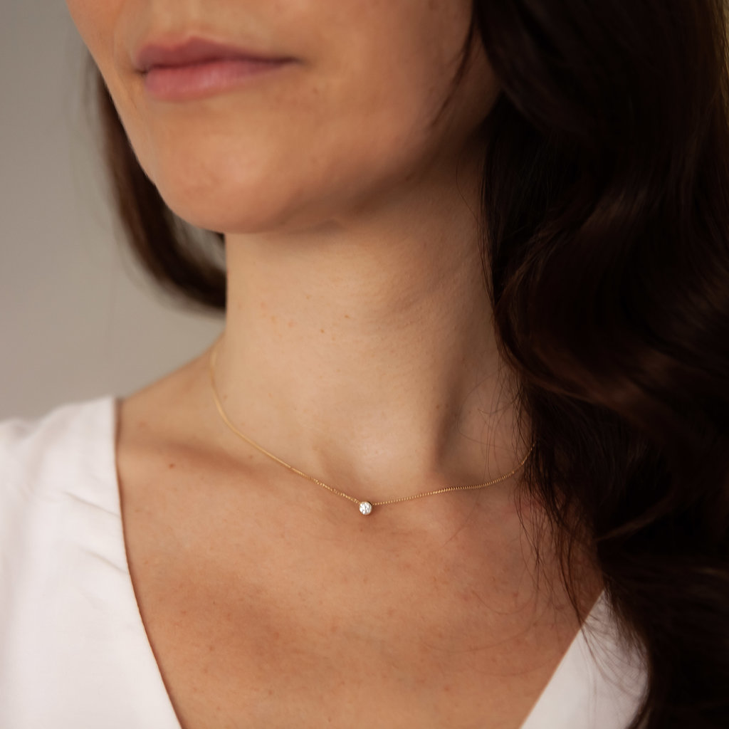 LILA Rose North Star Diamond Necklace