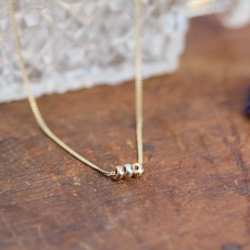 Gold Trinity Sophia Necklace