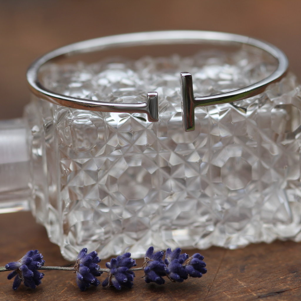 KENSINGTON Silver Scape Bangle
