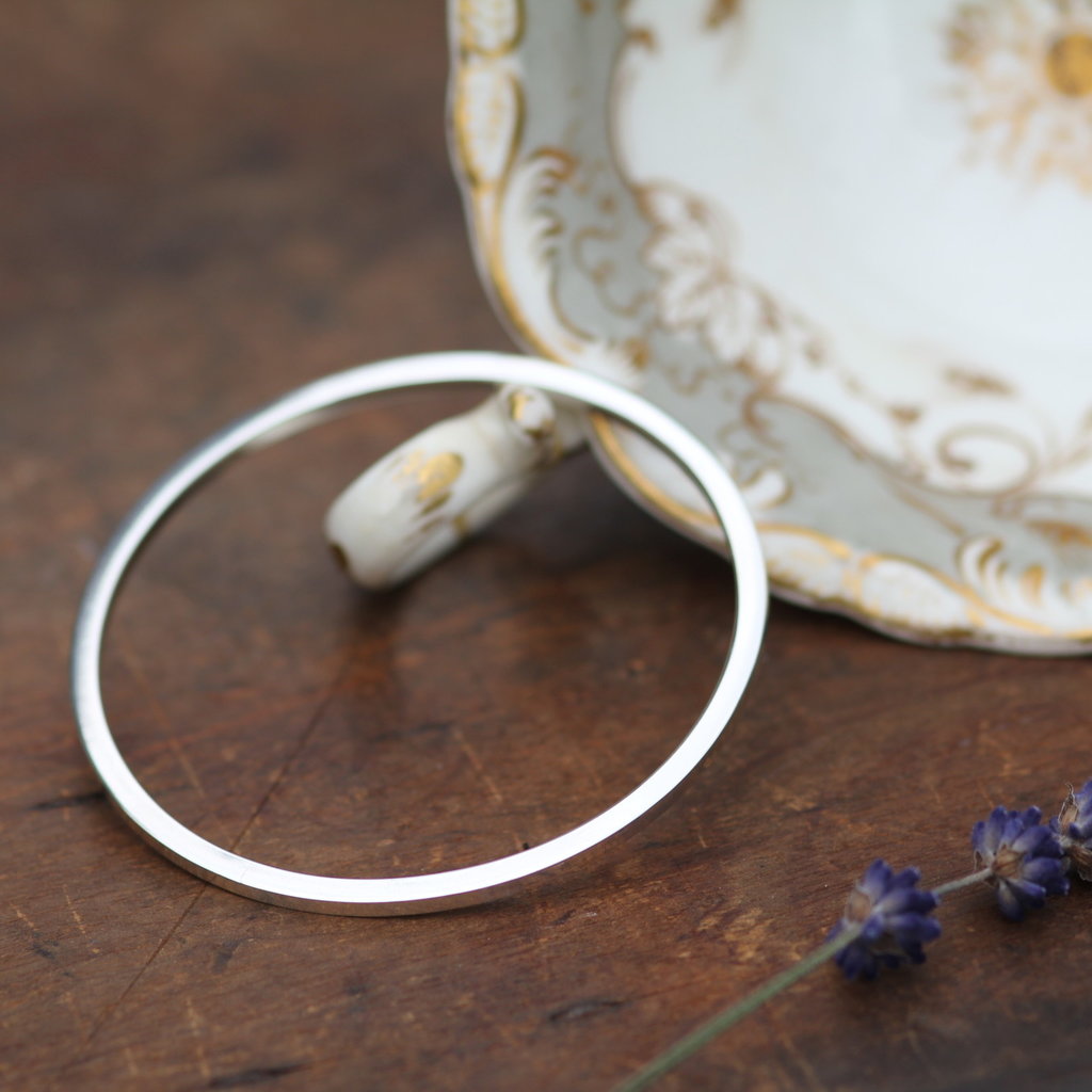 Silver Polo Bangle