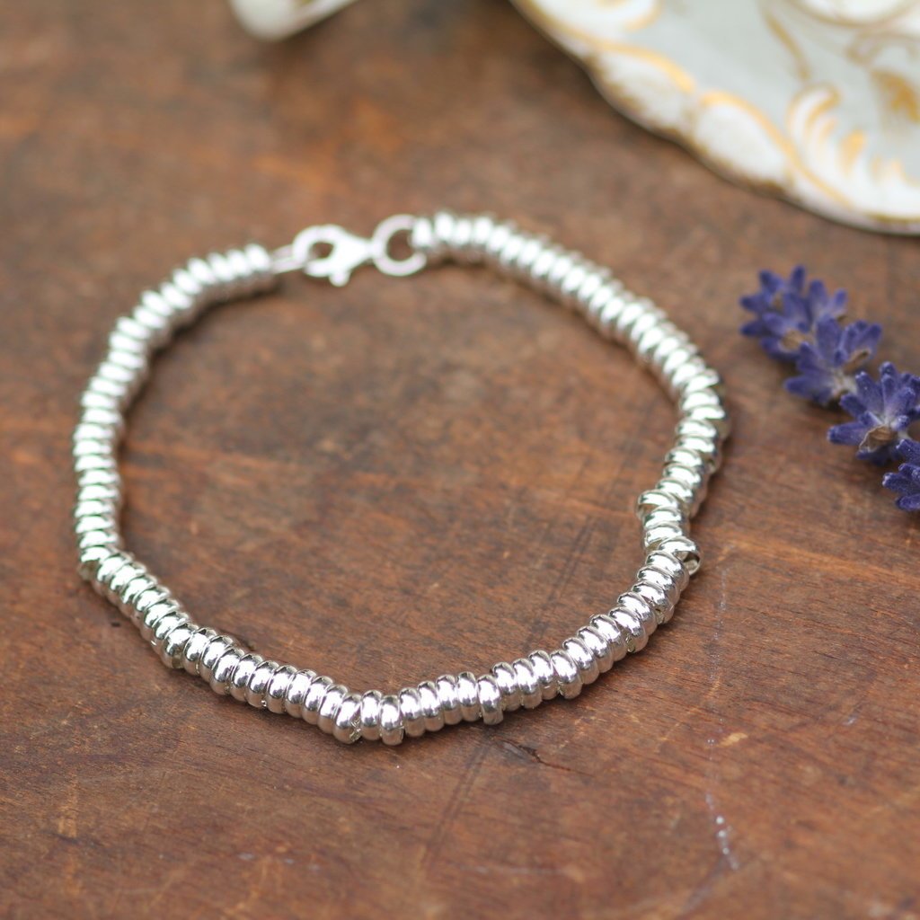 MADISON Silver Candy Chain Bracelet