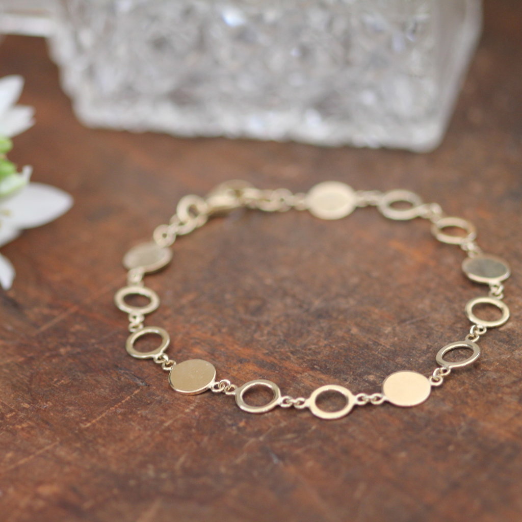 Gold Ecliptic Bracelet