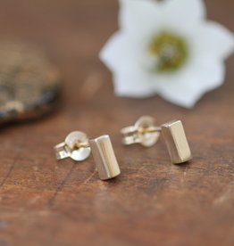 KENSINGTON Gold Bolt Earrings