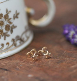 Gold Star Earrings