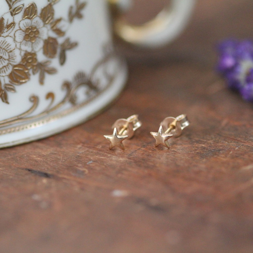 DARCY Gold Star Earrings