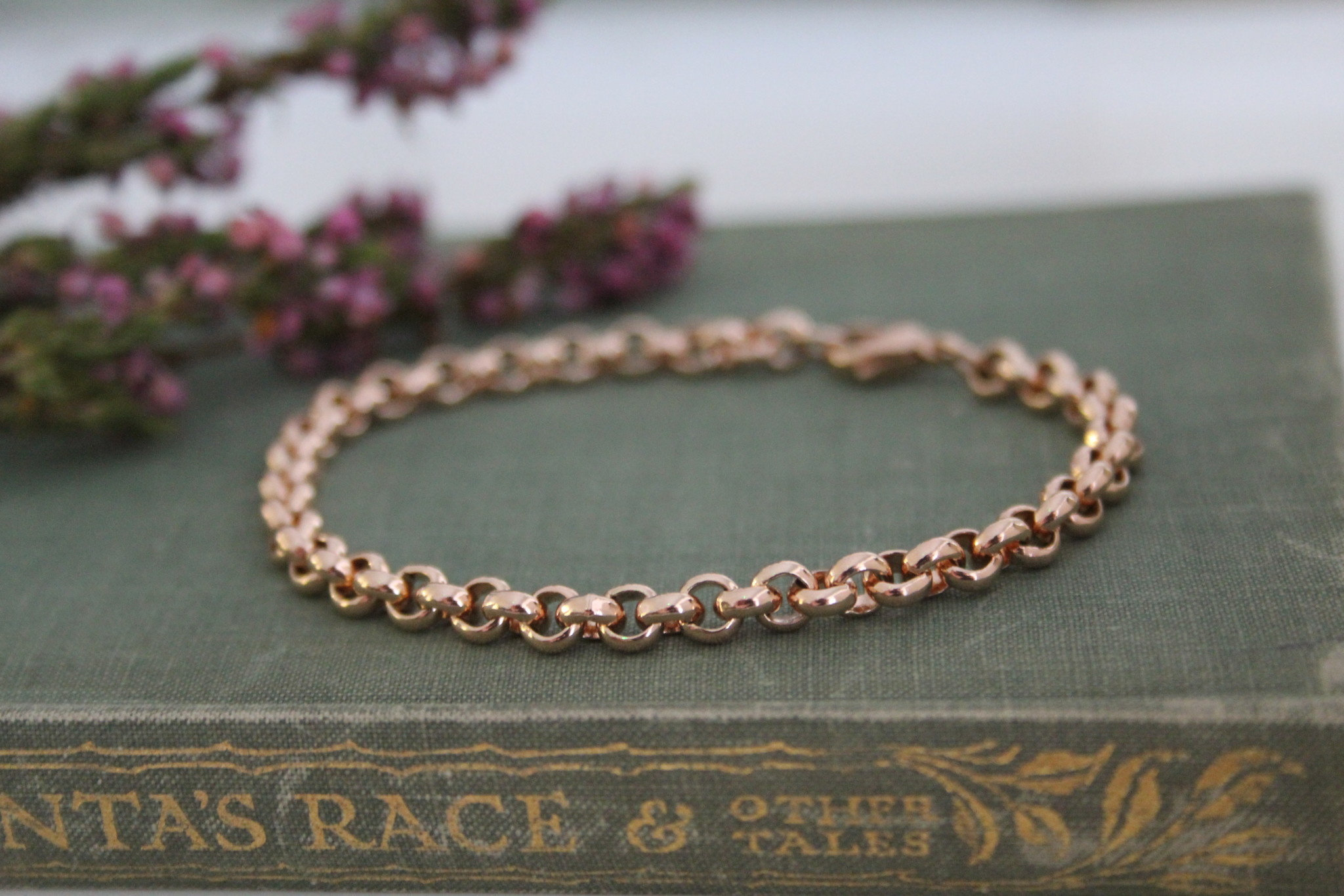 Cassandra Gold Bracelet - Stone