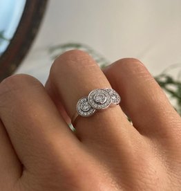 GATSBY Gold Flora Diamond Ring 0.65ct