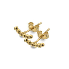 DARCY Gold Lilly Climber Beads Earrings