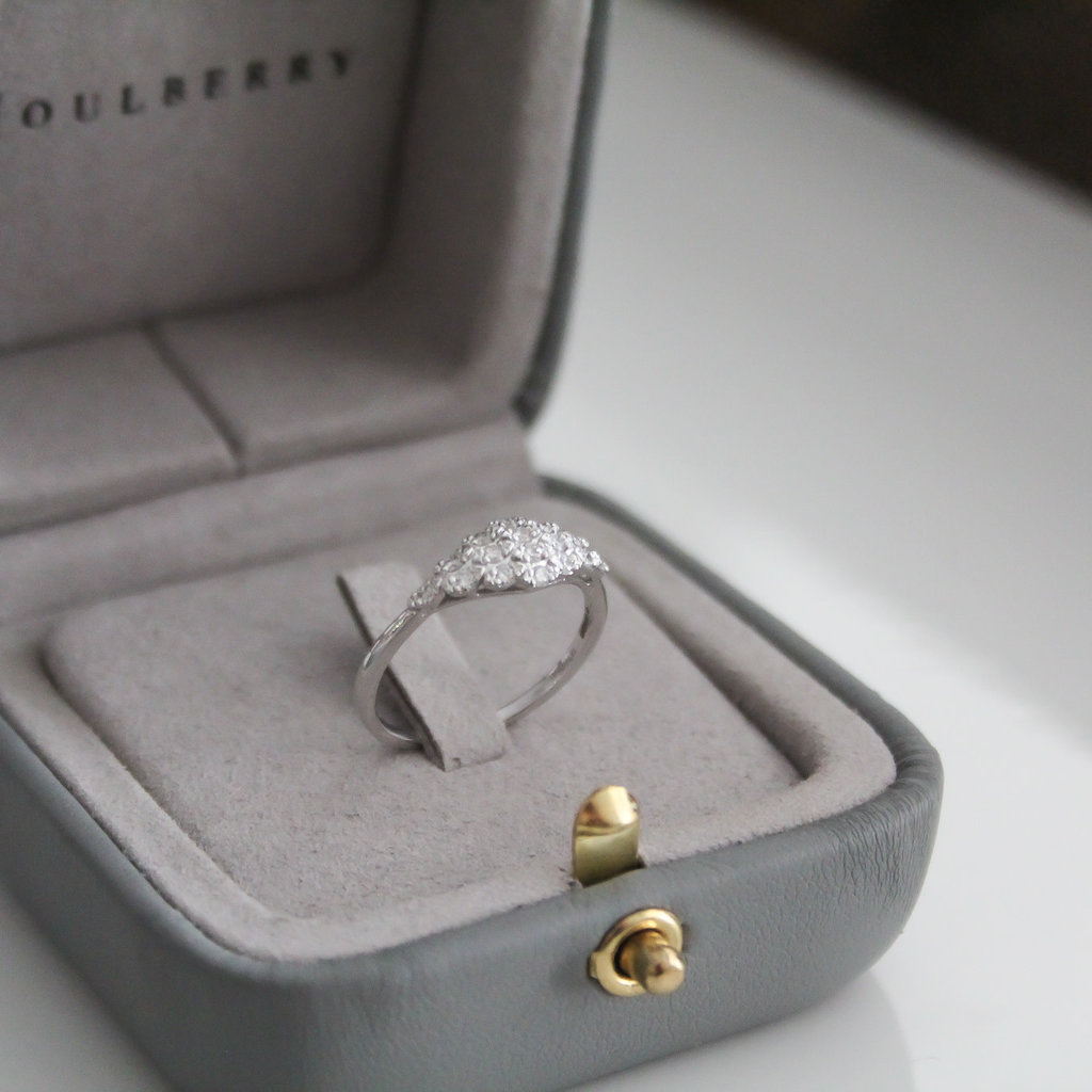 GATSBY White Gold Cora Diamond Ring