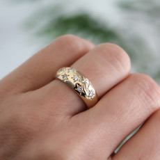 BOHO Gold Samara Diamond Ring