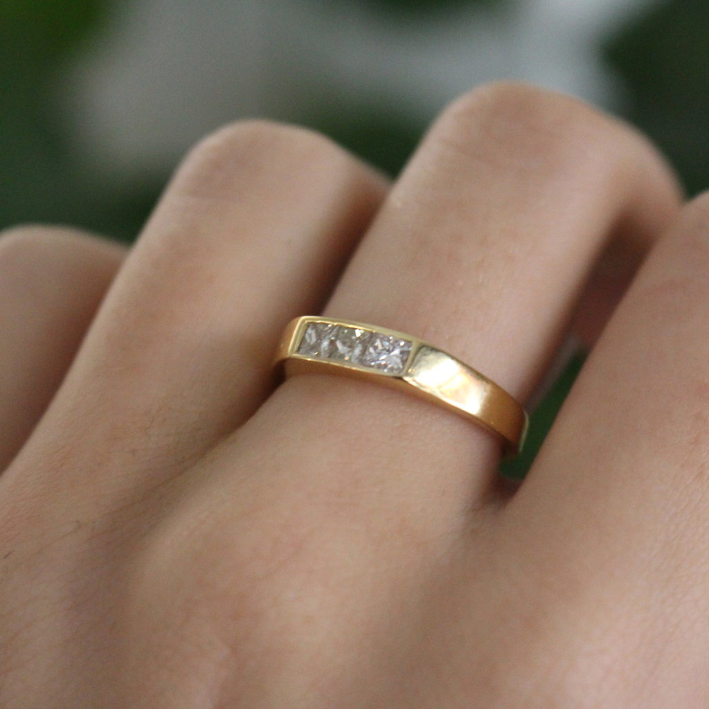 BARDOT Gold Diamond Letizia Ring