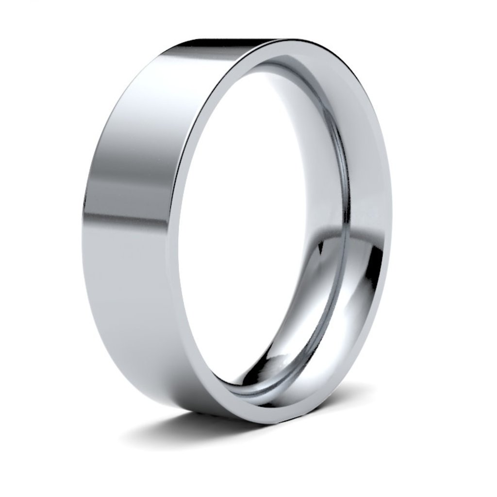 FORDE Platinum Ring 6mm
