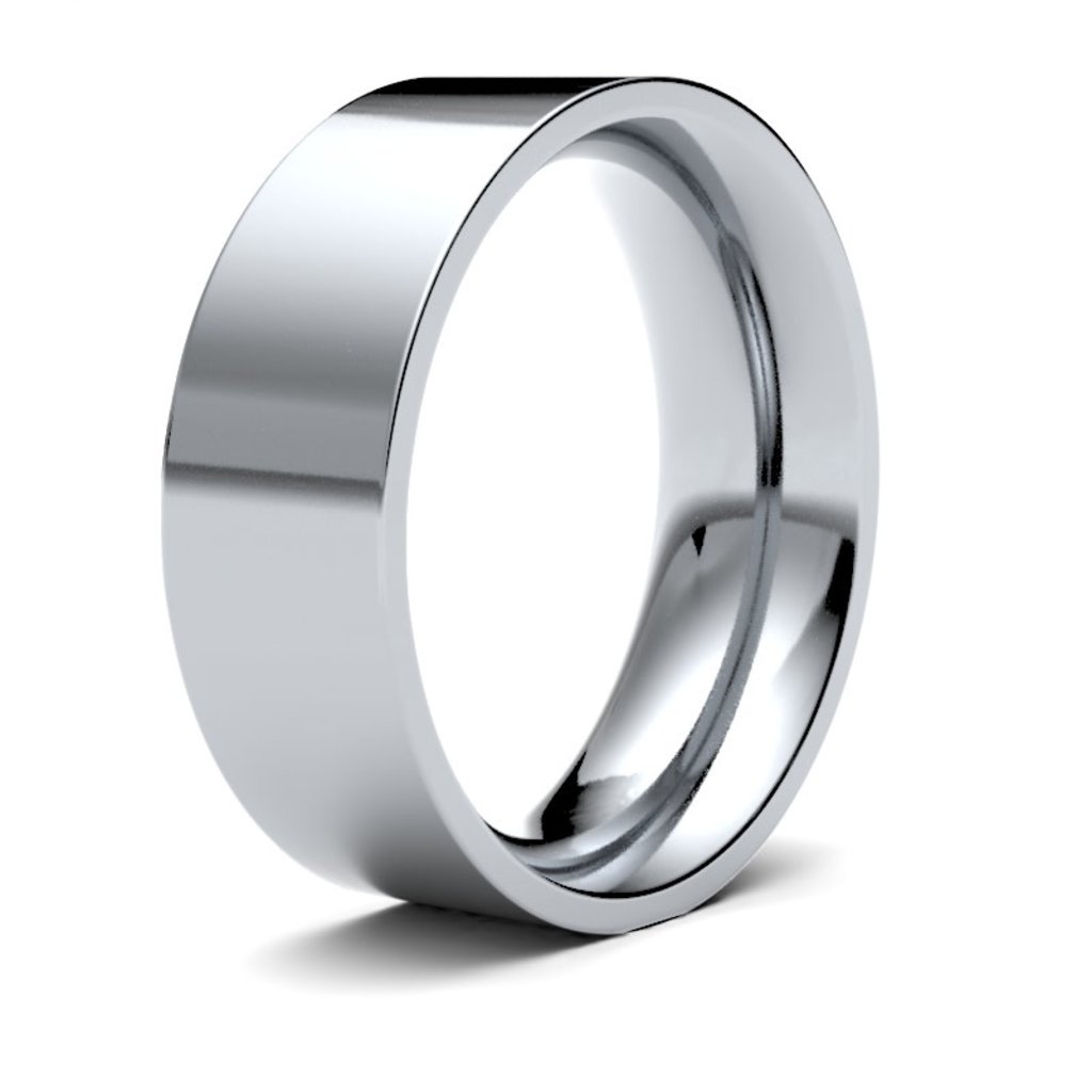 FORDE Platinum Ring 7mm