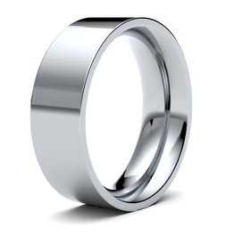 FORDE Platinum Ring 7mm