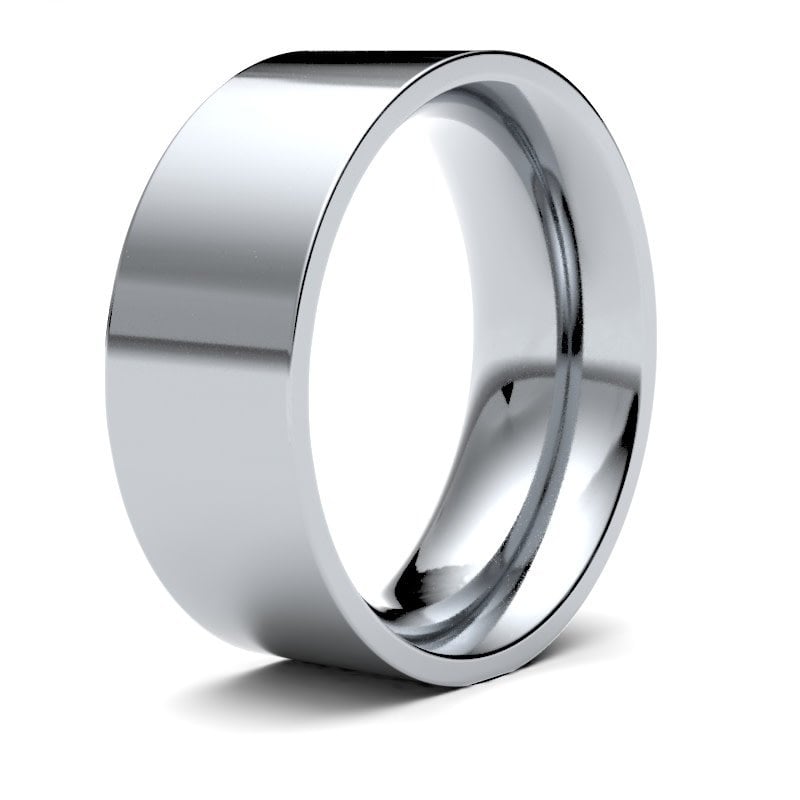 FORDE Platinum Ring 8mm