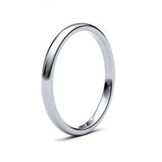 BOTANICA Platinum Ring 2mm