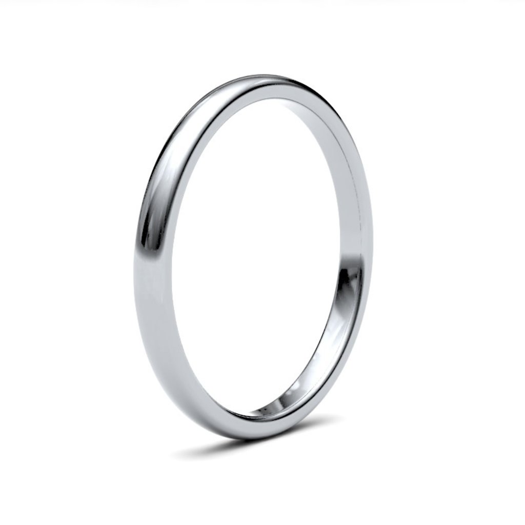 BOTANICA Platinum Ring 2.5mm