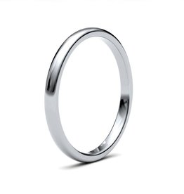 BOTANICA Platinum Ring 2.5mm