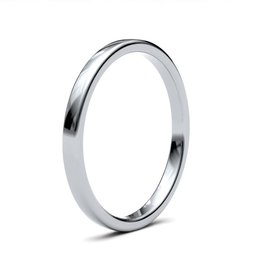 ESTELE Platinum Ring 2mm