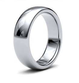 BONDD Platinum Ring 6mm