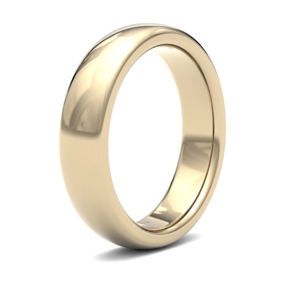 BONDD 18 Carat Gold Ring 5mm