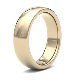 BONDD 18 Carat Gold Ring 6mm