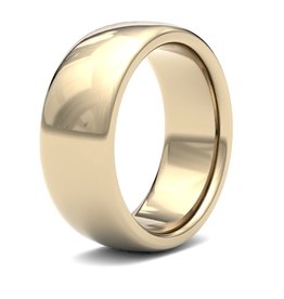 BONDD 18 Carat Gold Ring 8mm