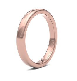 BOTANICA Rose Gold Ring 3mm