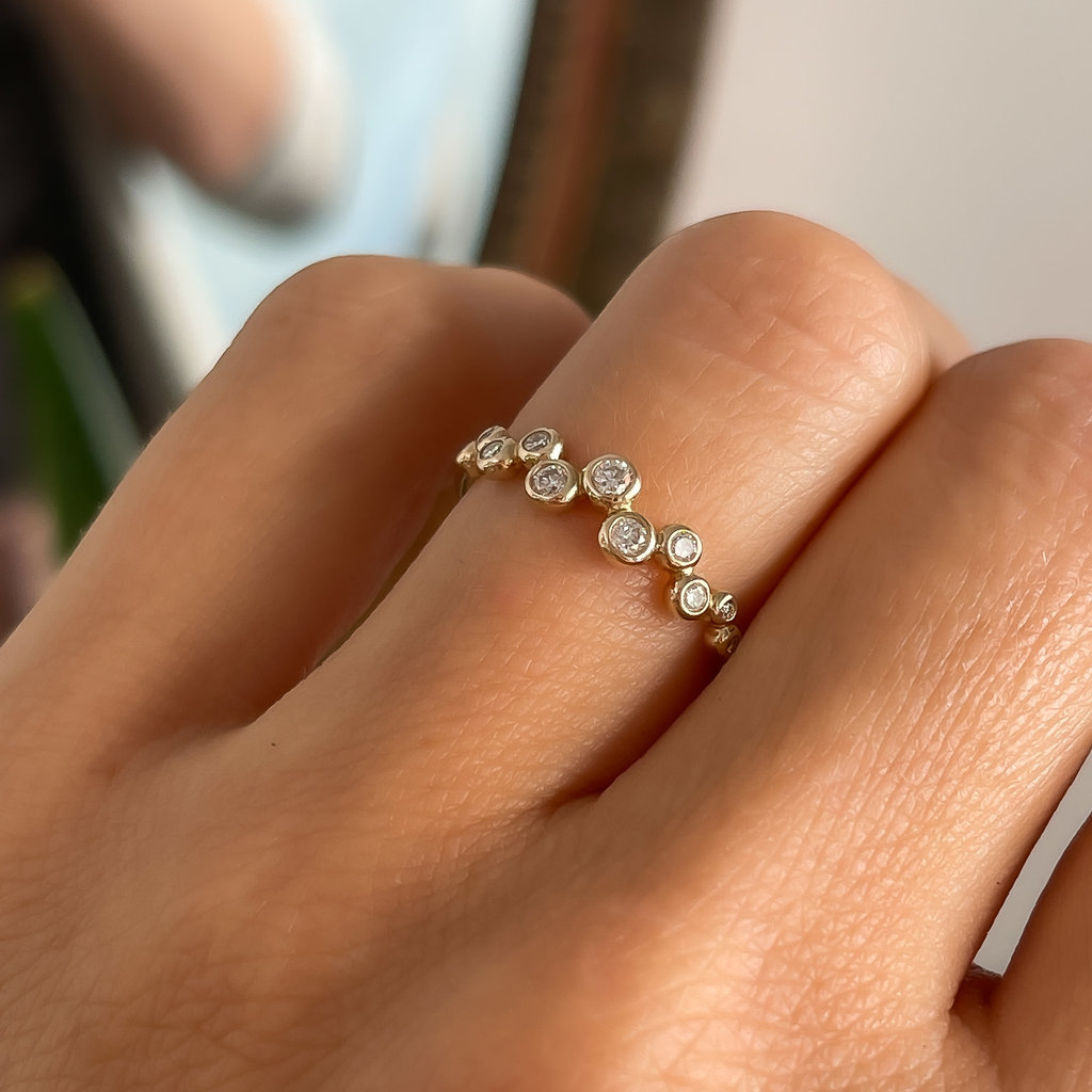 BLOSSOM Gold Analia Diamond Ring