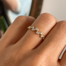 BLOSSOM Gold Analia Diamond Ring