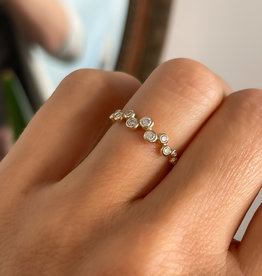 BLOSSOM Gold Analia Diamond Ring