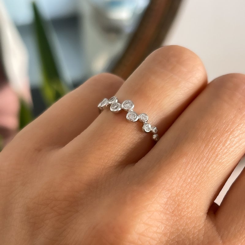 BLOSSOM White Gold Analia Diamond Ring