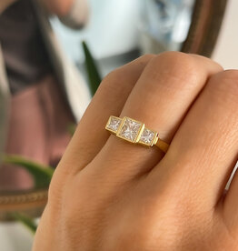 GATSBY Gold Priscilla Diamond Ring 1.40ct