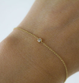 LILA Gold North Star Diamond Bracelet  0.10 ct