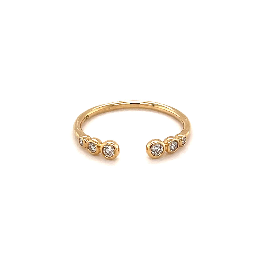 BLOSSOM Gold Aviana Diamond Ring 0.16ct
