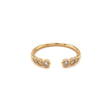 BLOSSOM Gold Aviana Diamond Ring