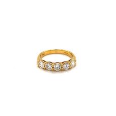 KENSINGTON Gold Five Stone Felicity Diamond Ring 1.20ct