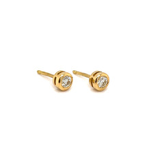 BLOSSOM Gold Diamond Loren Earrings
