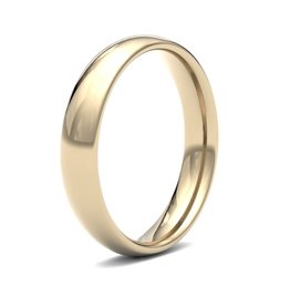 BONDD 9 Carat Gold Ring 4mm