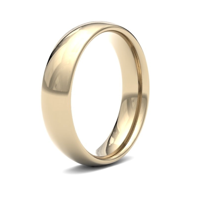 BONDD 9 Carat Gold Ring 6mm