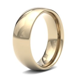 BONDD 9 Carat Gold Ring 7mm