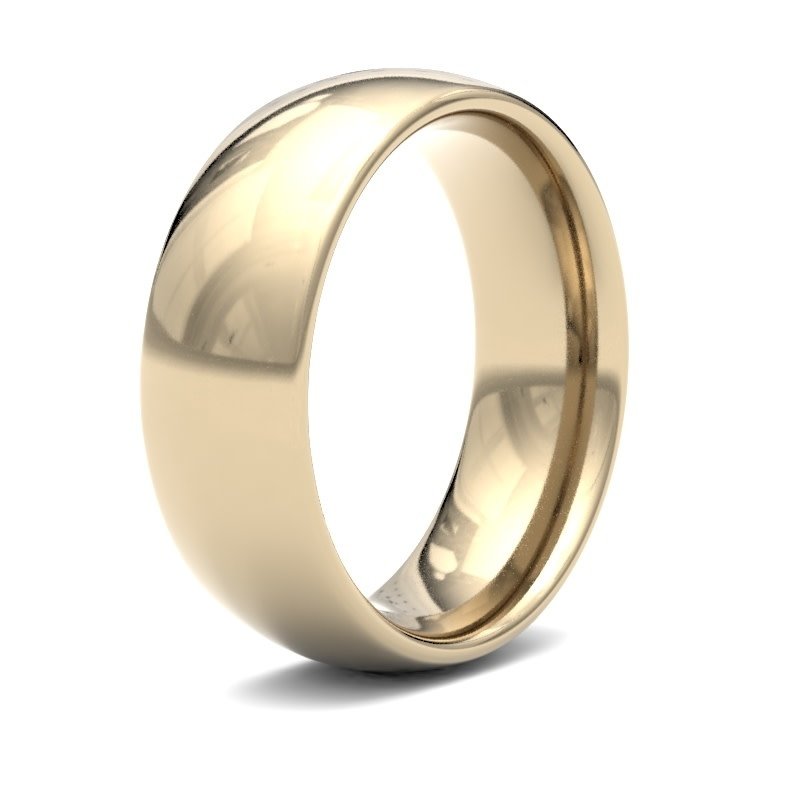 BONDD 9 Carat Gold Ring 7mm