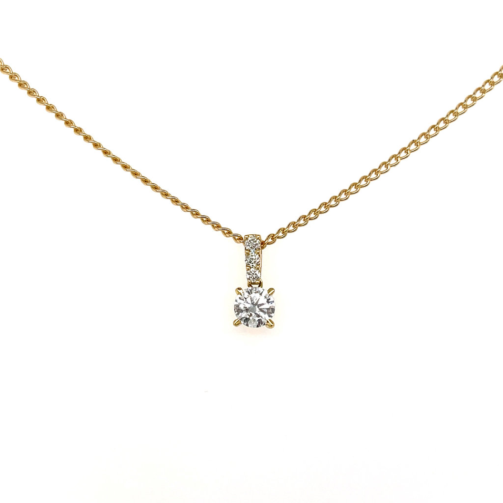 KENSINGTON Gold Diamond Felicity Necklace