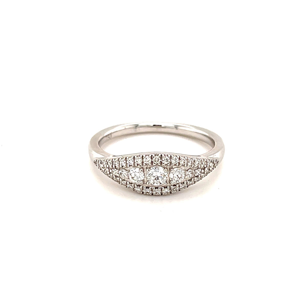 GATSBY White Gold Beatrice Diamond Ring