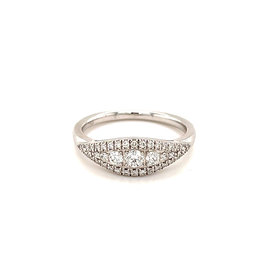 GATSBY White Gold Beatrice Diamond Ring