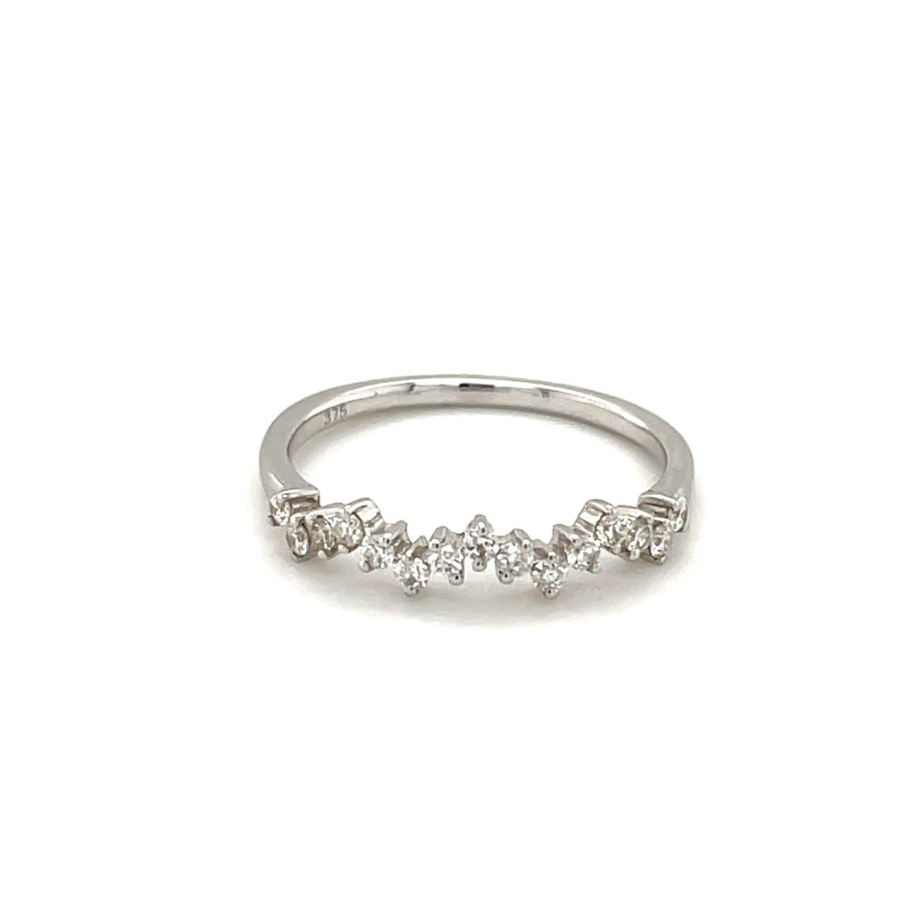 GATSBY White Gold Starry Diamond Ring