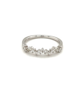 DARCY White Gold Starry Diamond Ring