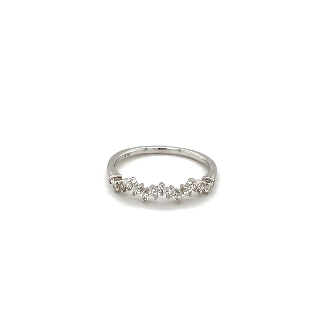 GATSBY White Gold Starry Diamond Ring