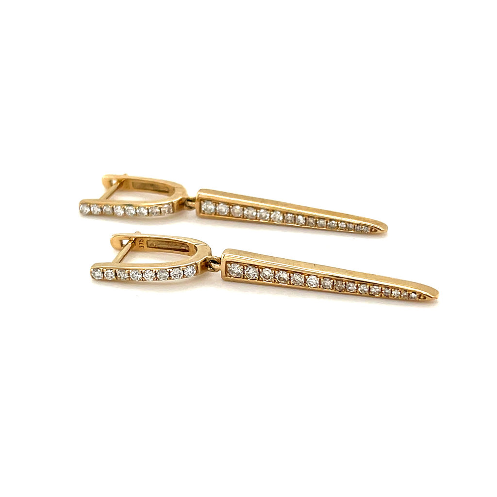 GATSBY Gold Diamond Deia Earrings